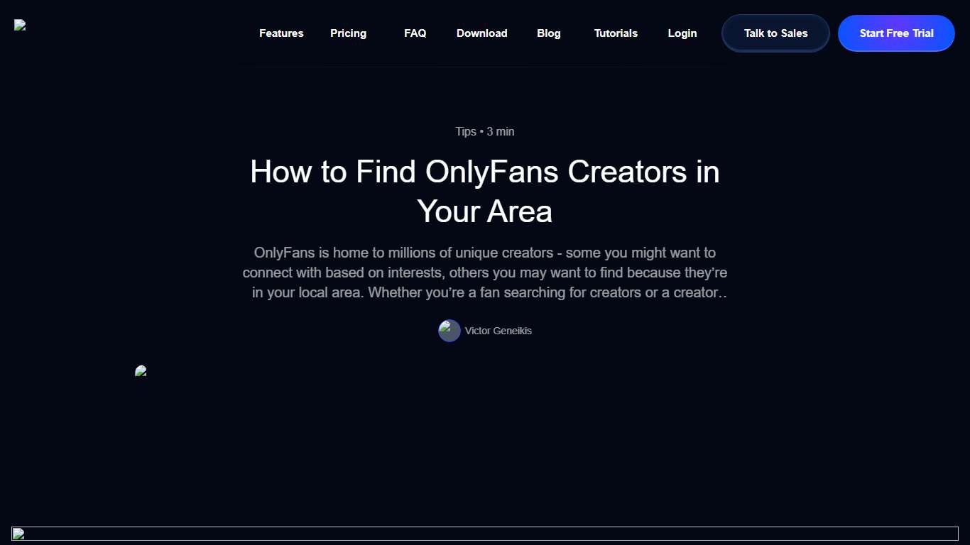 How to Find OnlyFans Creators in Your Area